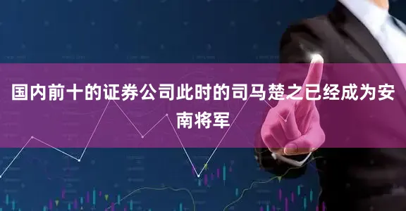 国内前十的证券公司此时的司马楚之已经成为安南将军